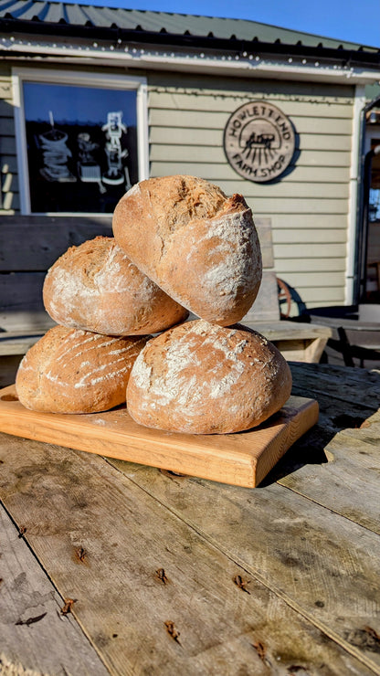 Traditional bread loaf